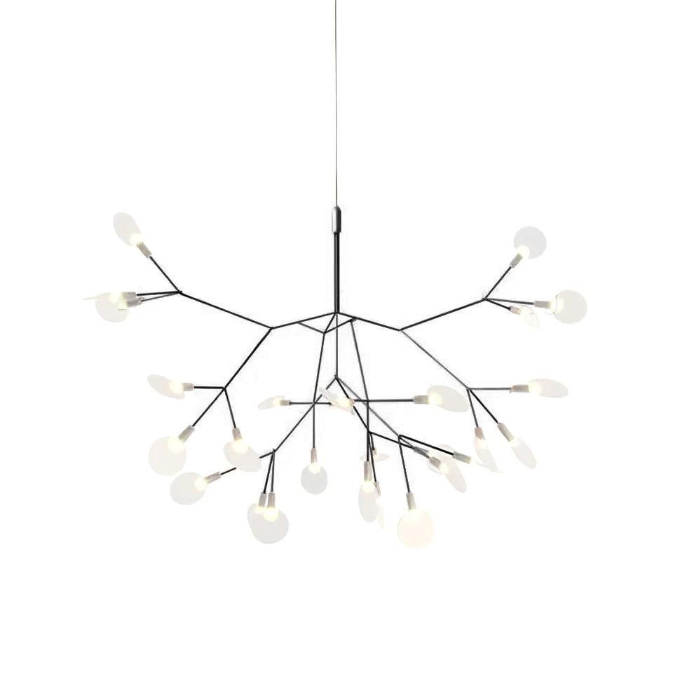 Modern Chandelier Light | Flower-Shaped Acrylic Design with Remote Control 1