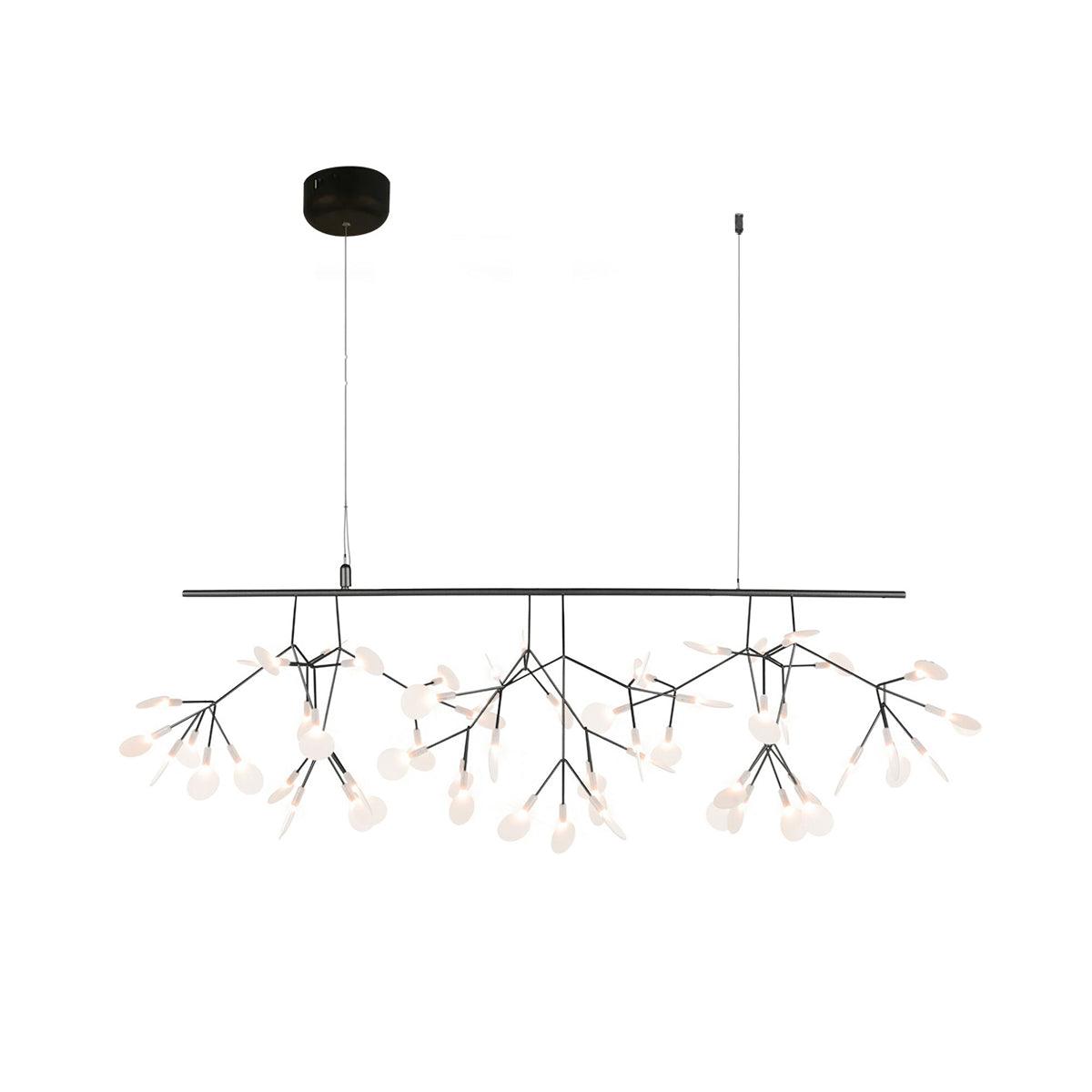 Modern Chandelier Light | Flower-Shaped Acrylic Design with Remote Control 11
