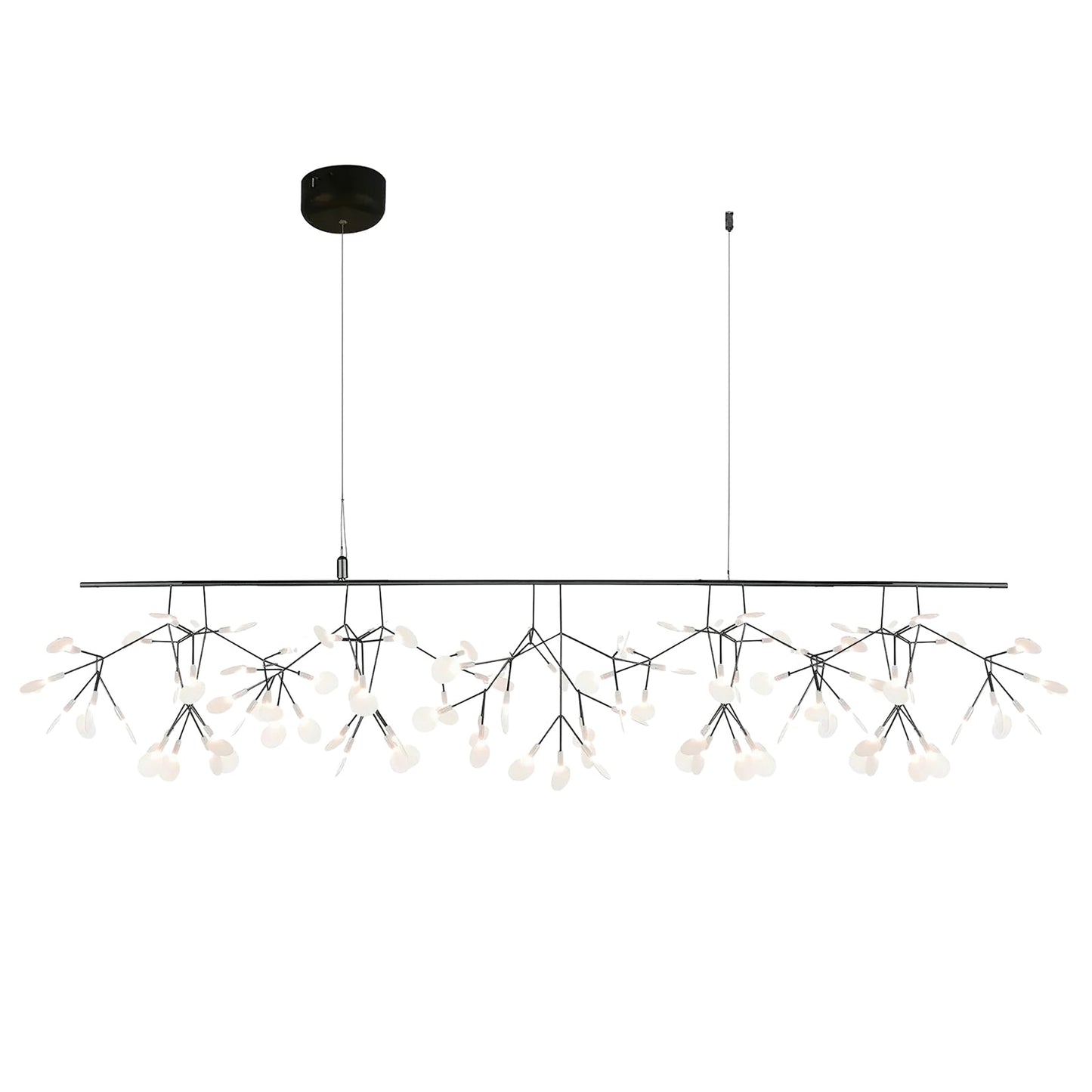 Modern Chandelier Light | Flower-Shaped Acrylic Design with Remote Control 14
