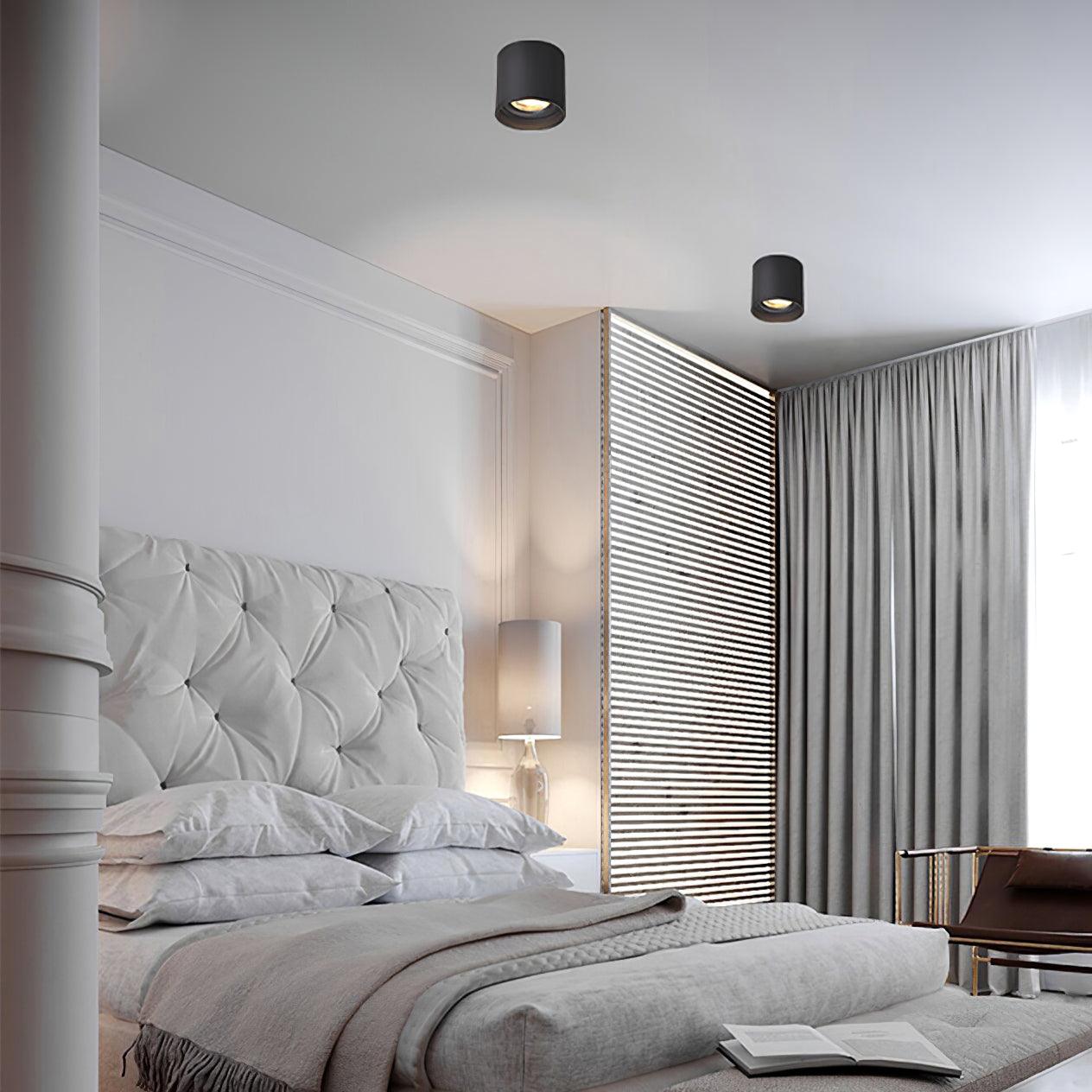 Flush Mount Ceiling Light | Modern Aluminum Design with LED Lens 5
