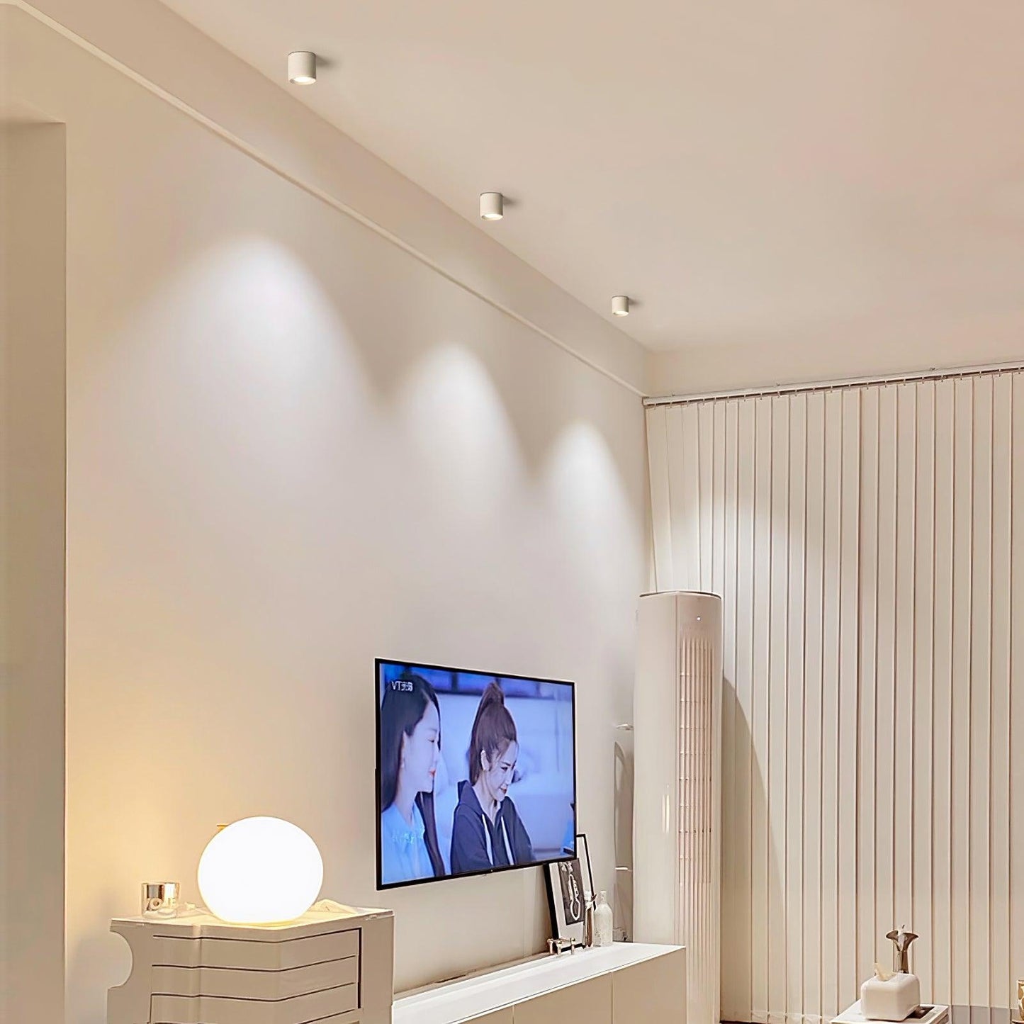 Flush Mount Ceiling Light | Modern Aluminum Design with LED Lens 7