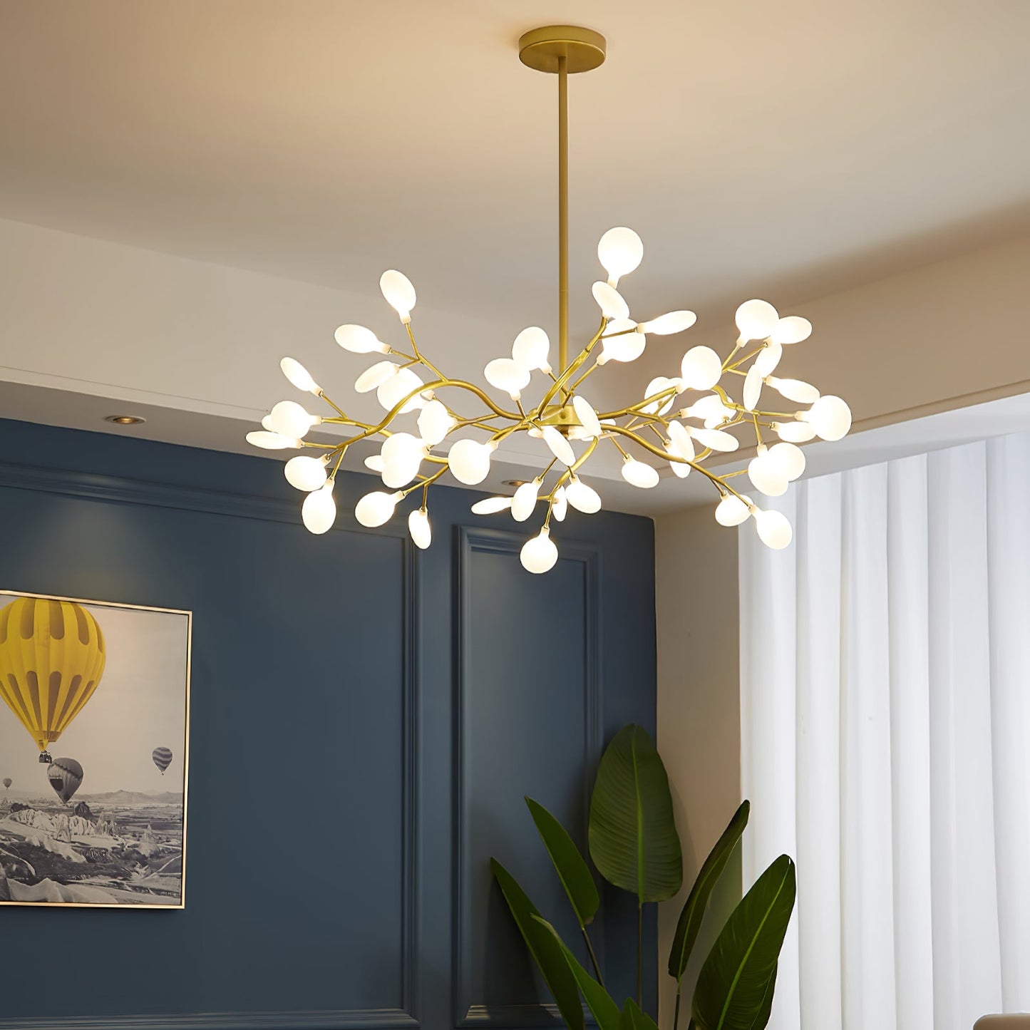 Modern LED Chandelier | Satellite Design for Elegant Interiors 3