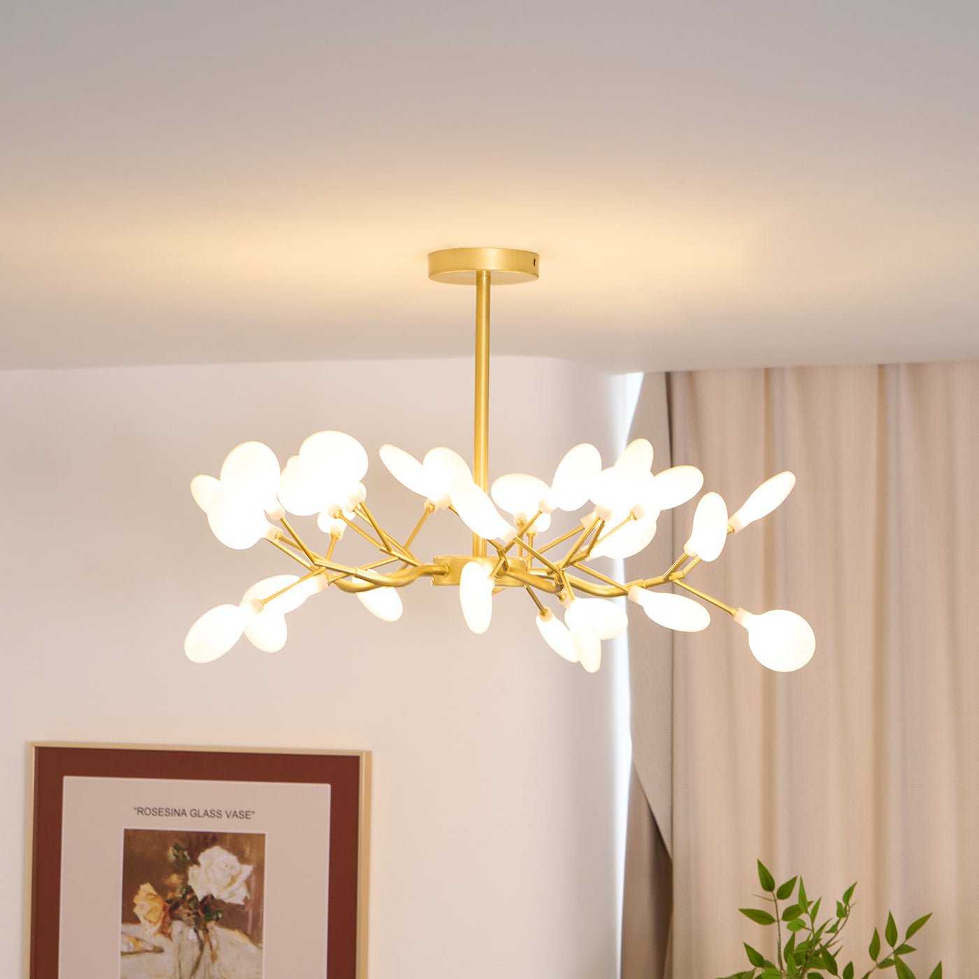 Modern LED Chandelier | Satellite Design for Elegant Interiors 4