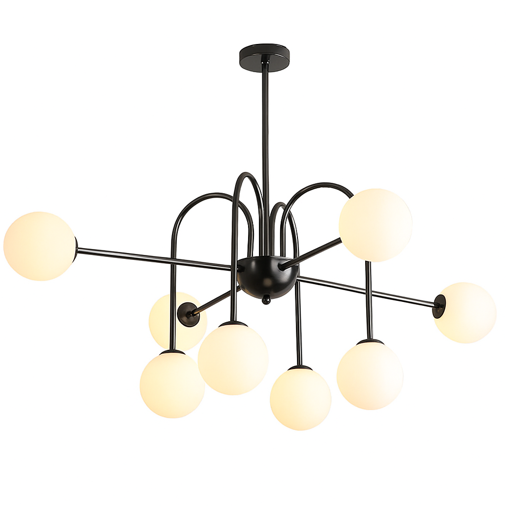 Modern Chandelier | Sculptural Geometric Design for Dining Room 3
