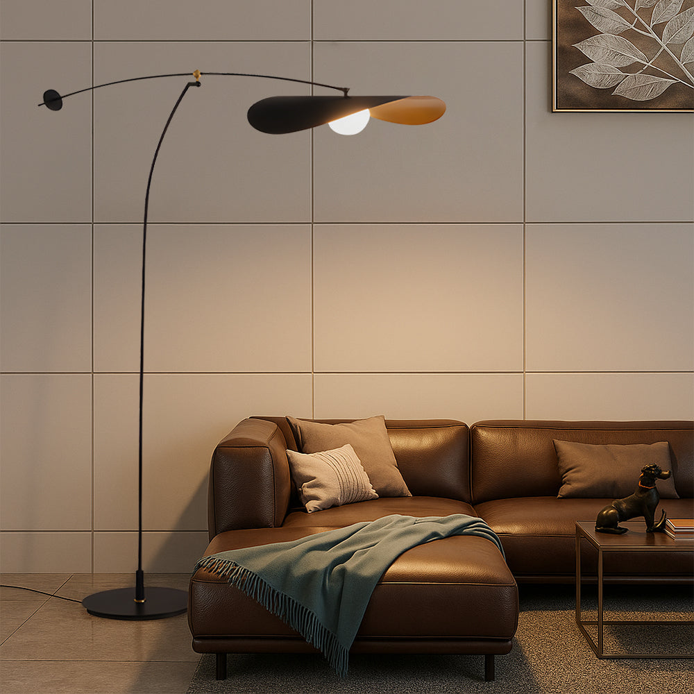 Modern Floor Lamp | Elegant Bamboo Design for Living Room Ambiance 5