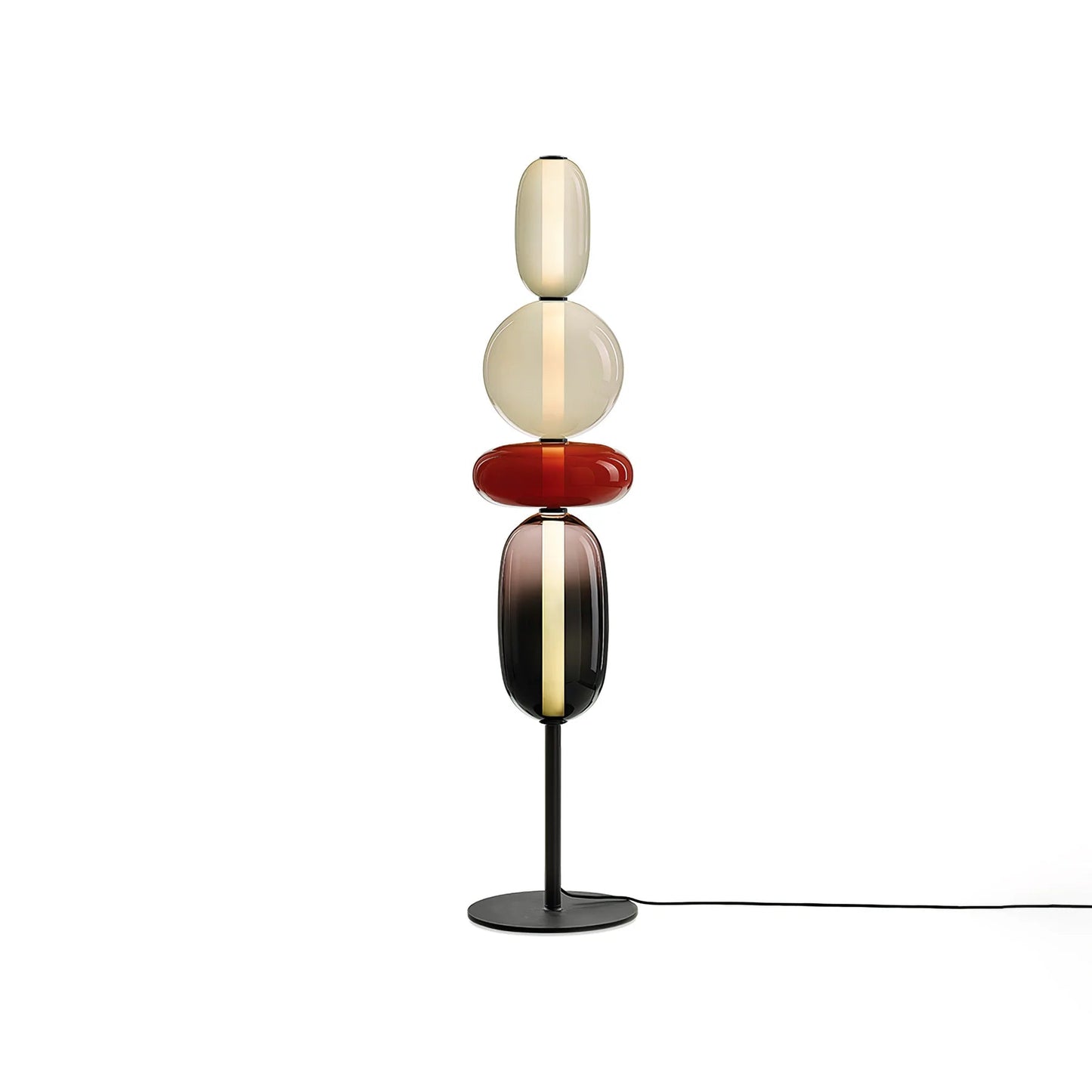 Modern Floor Lamp | Elegant Resin Design for Living Room Ambiance 7
