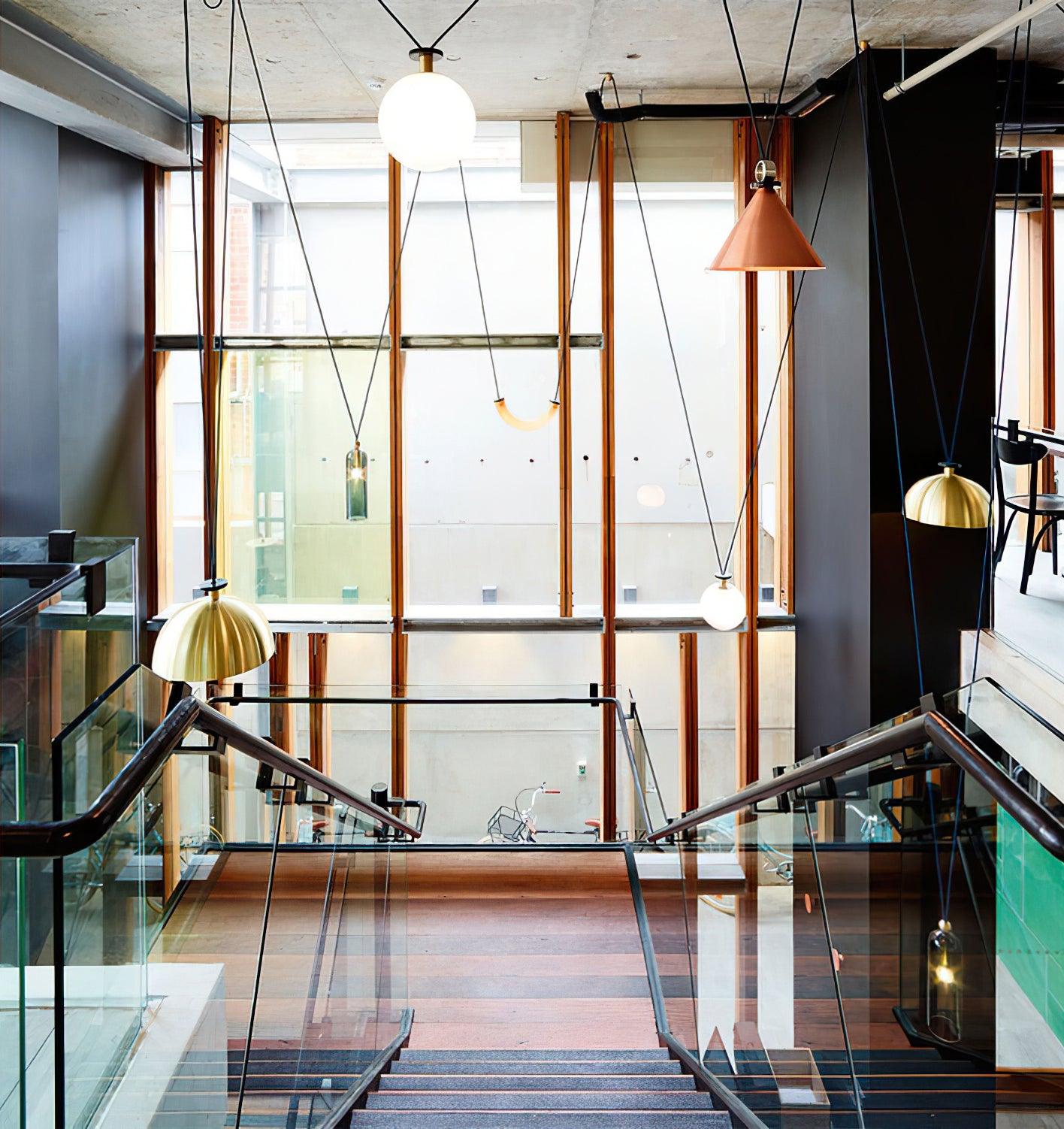 Modern Geometric Chandelier | Customizable Modular Design with Adjustable Height 8