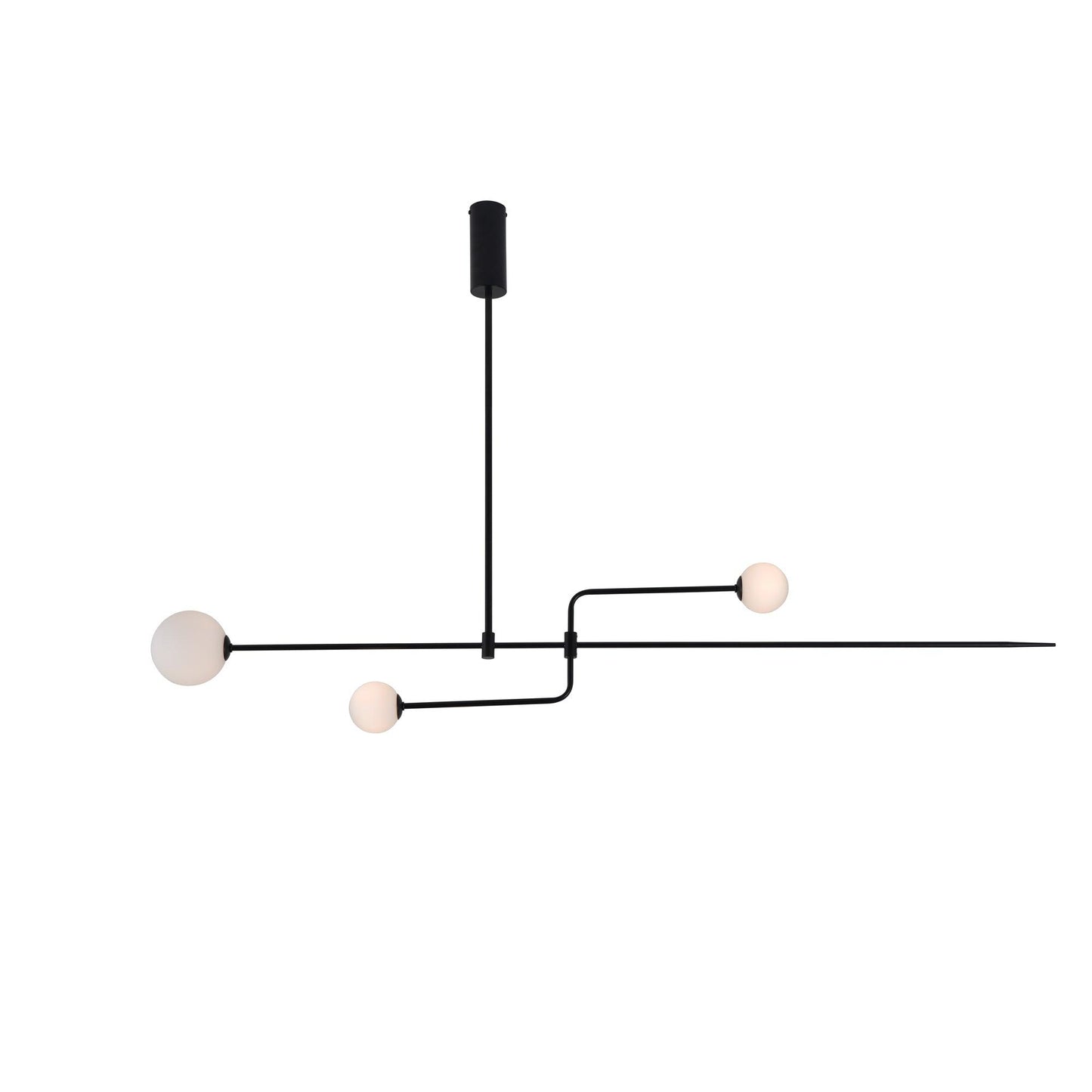 Modern Gold Chandelier | Minimalist Design with Adjustable Height 12