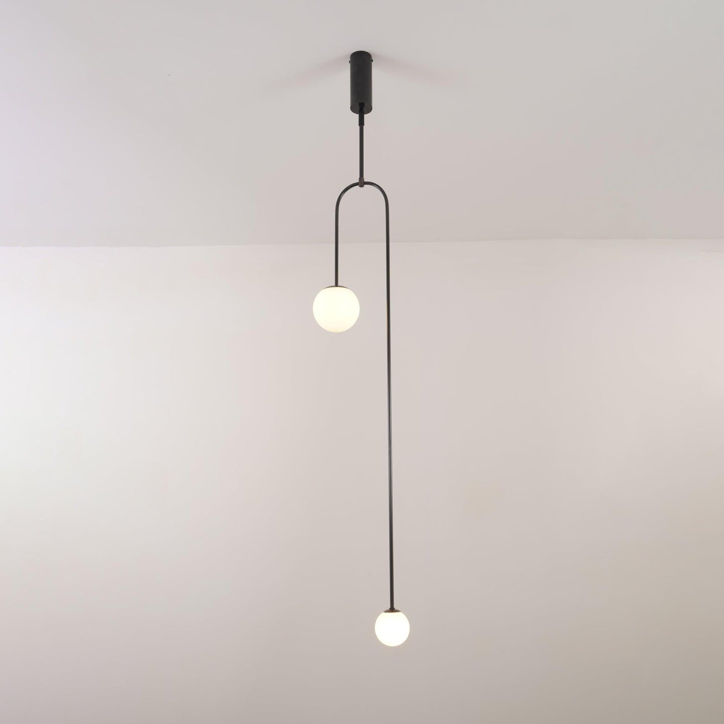 Modern Gold Chandelier | Minimalist Design with Adjustable Height 16