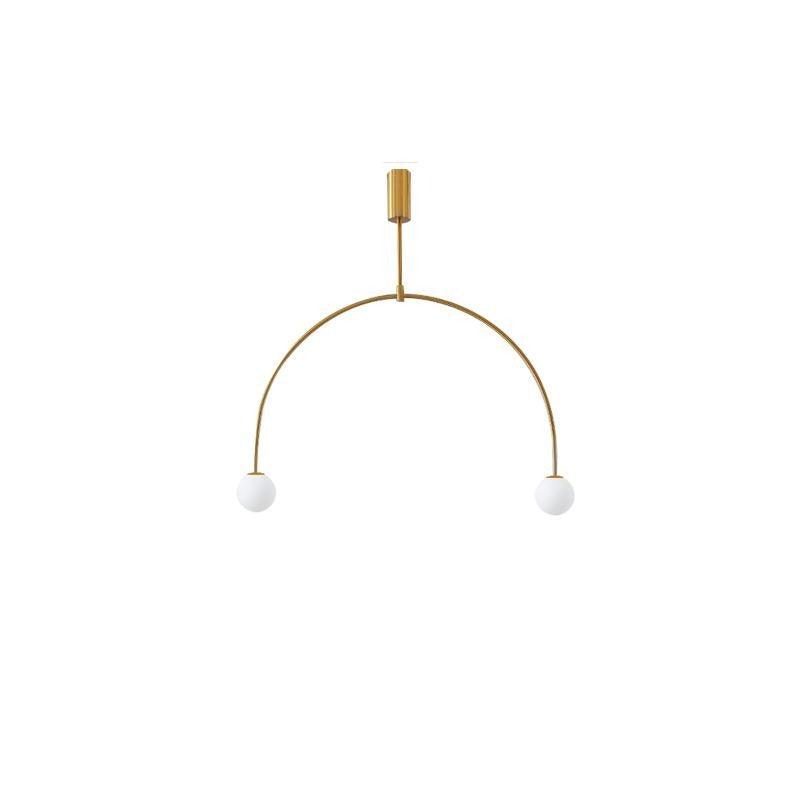 Modern Gold Chandelier | Minimalist Design with Adjustable Height 19