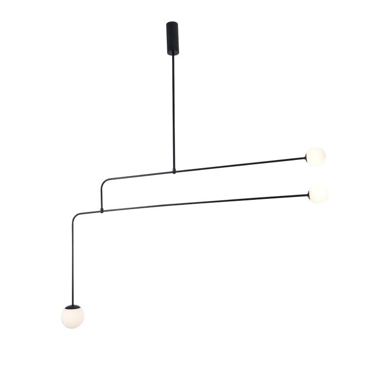 Modern Gold Chandelier | Minimalist Design with Adjustable Height 10