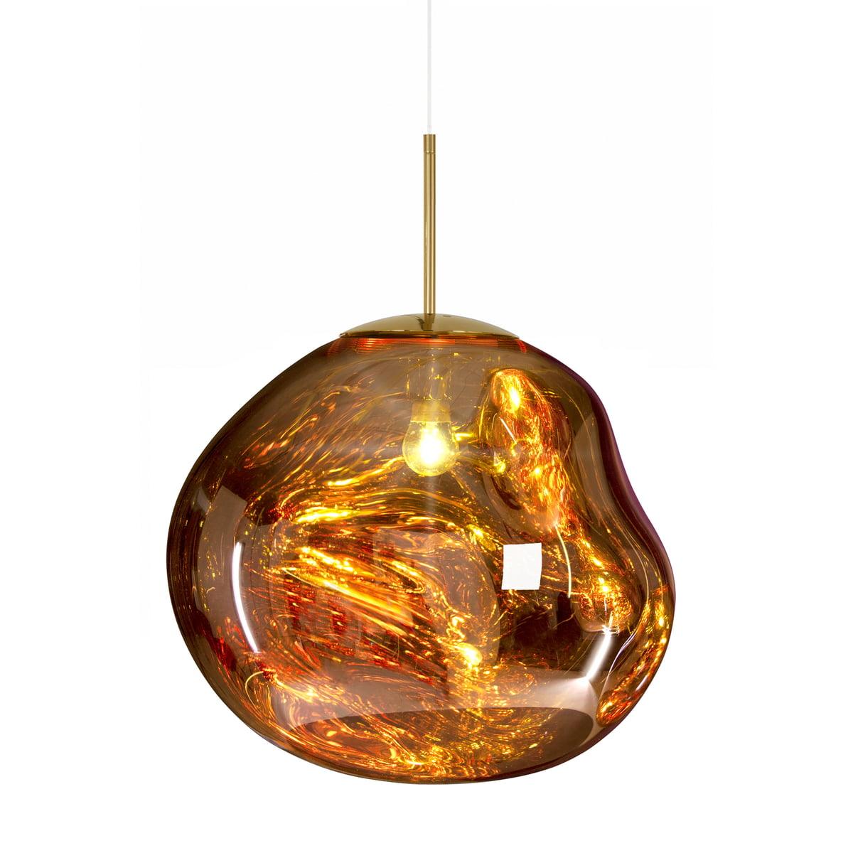 Modern Lava Pendant Lamp | Twisted Copper Design with Adjustable Height 11