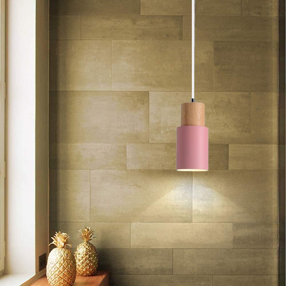 Modern Pendant Light | Colorful Cylinder Design for Stylish Interiors 12