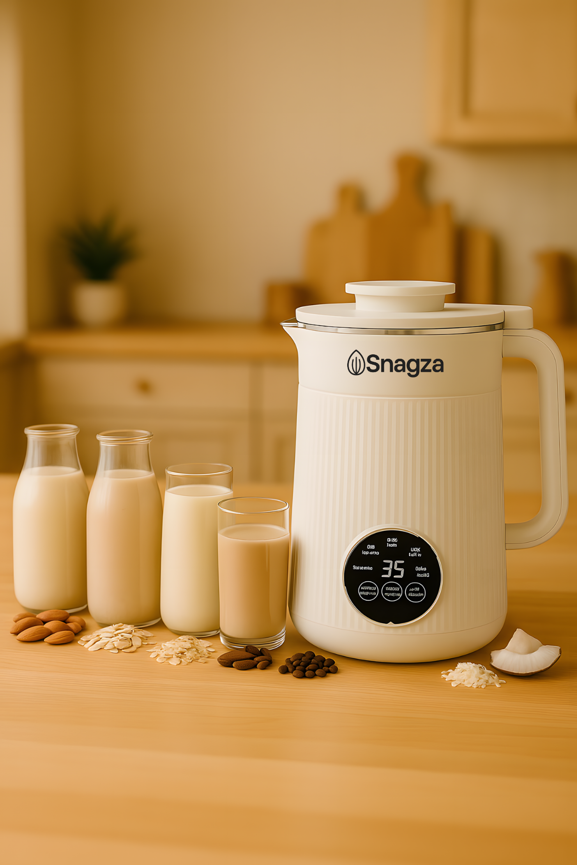 Nut Milk Maker | Quick Plant-Based Milk Preparation Kitchen Appliance 5
