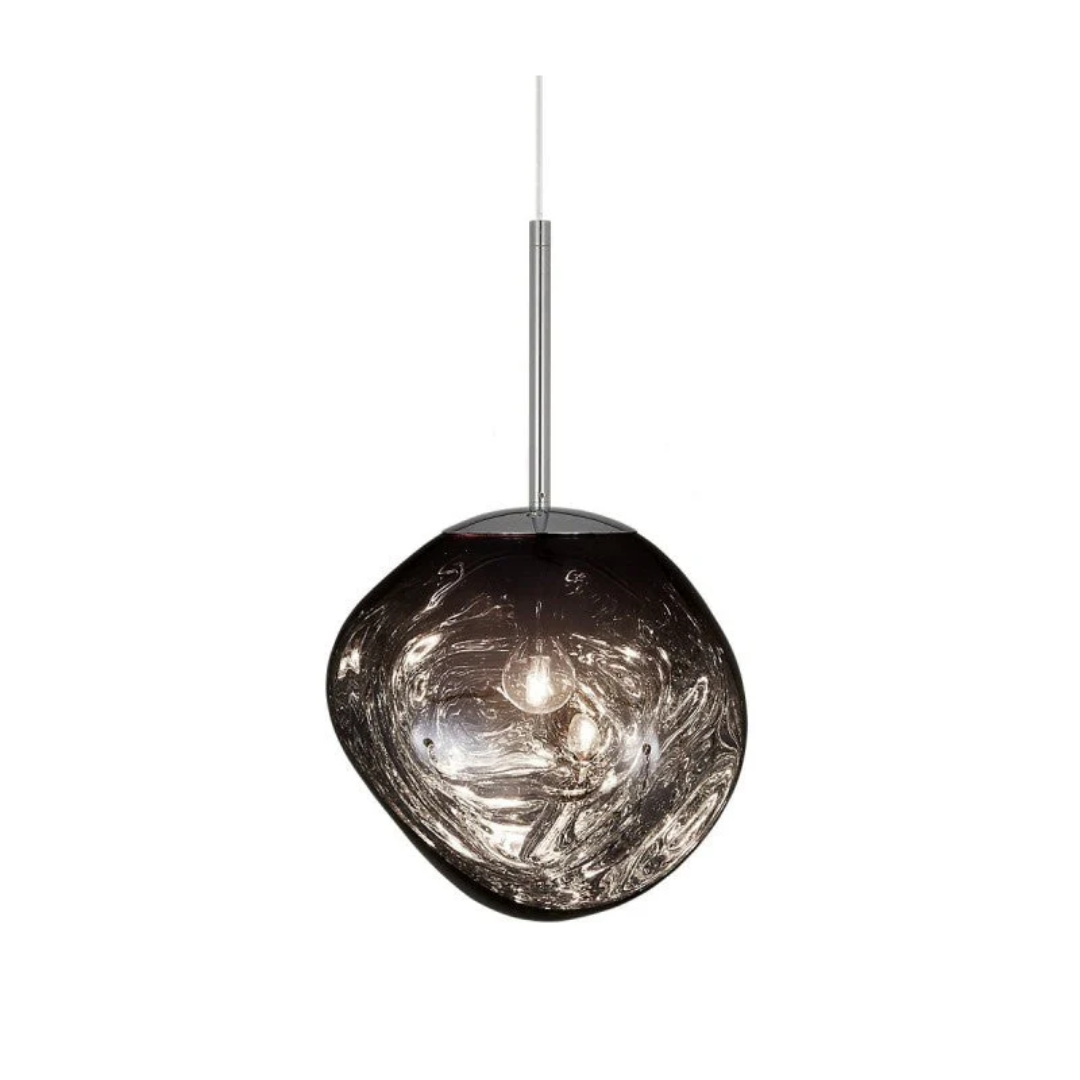Organic Globe Pendant Light | Vibrant Finish for Cozy Ambiance 11