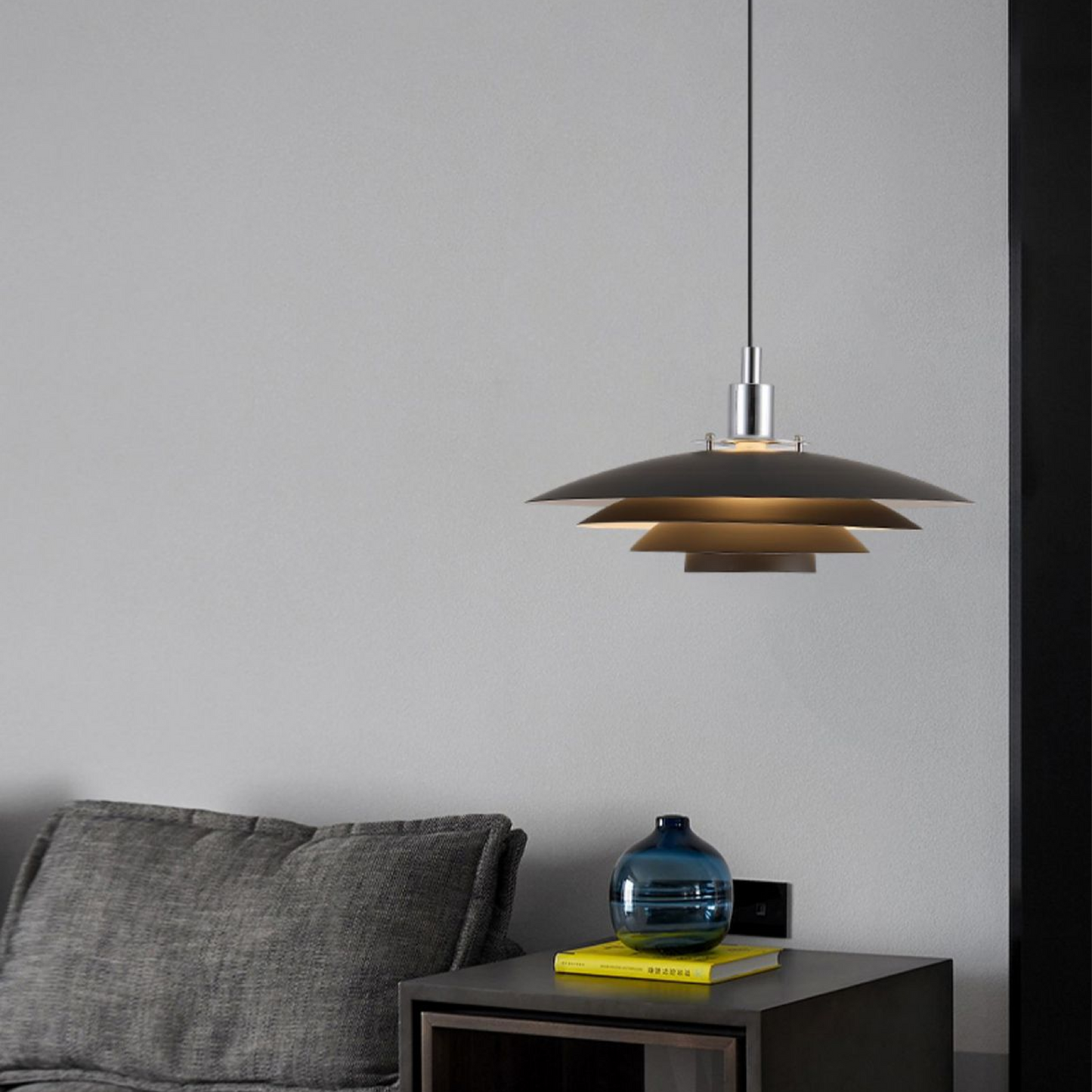 Pendant Lamp | Industrial Minimalist Design with Adjustable Height for Kitchen Island 4