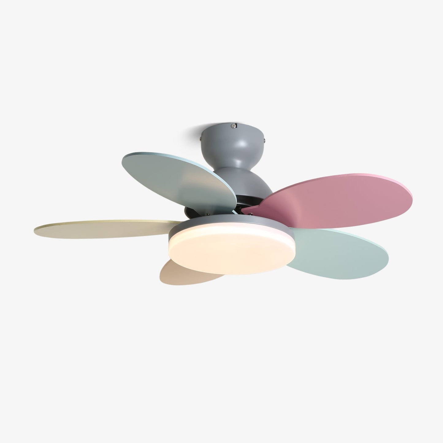 Ceiling Fan Light | Elegant Flower Petal Design with LED Lighting 2
