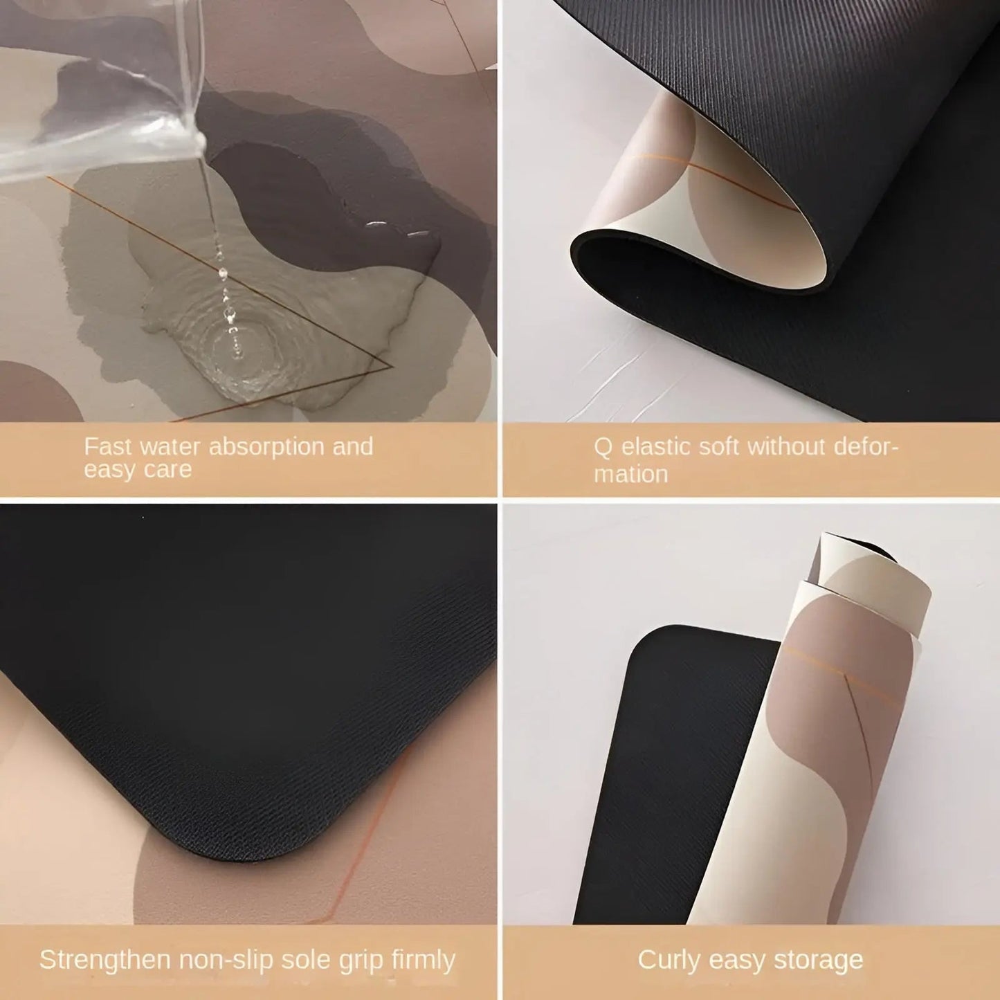 Kitchen Mat | Quick-Drying Non-Slip Design for Comfort and Safety 5