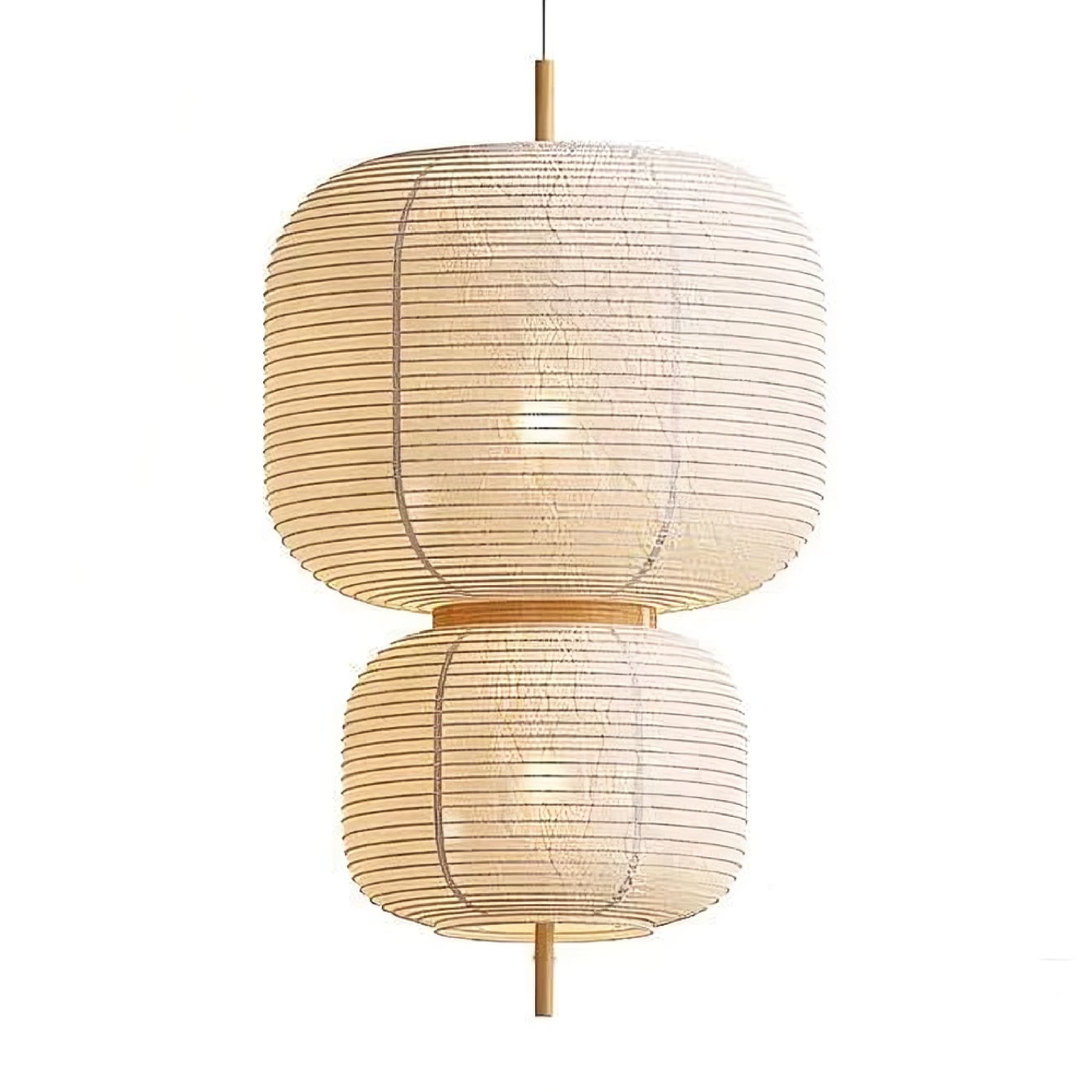 Rice Paper Pendant Light | Minimalist Design for Soft Glow and Tranquil Spaces 5