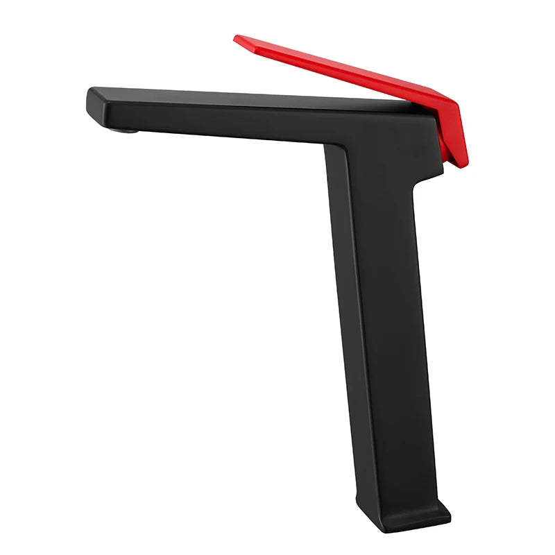 Tall Single Lever Bathroom Faucet | Sleek Modern Design for Style 11