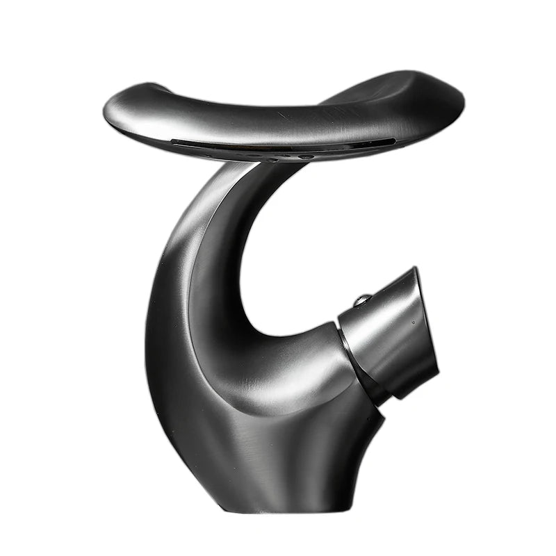 Waterfall Bathroom Faucet | Elegant Swan-Inspired Design for Serenity 10