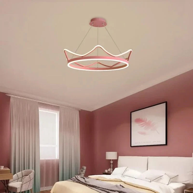 Kids Crown Chandelier | Minimalist Design for Enchanted Bedrooms 3