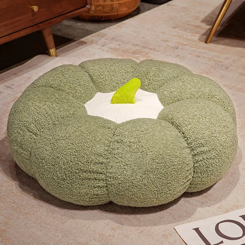 Large Pumpkin Cushion | Soft Plush Decor for Halloween and Fall 8