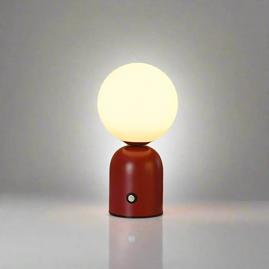 Nordic Table Lamp | Touch Dimming with Rechargeable Design 5