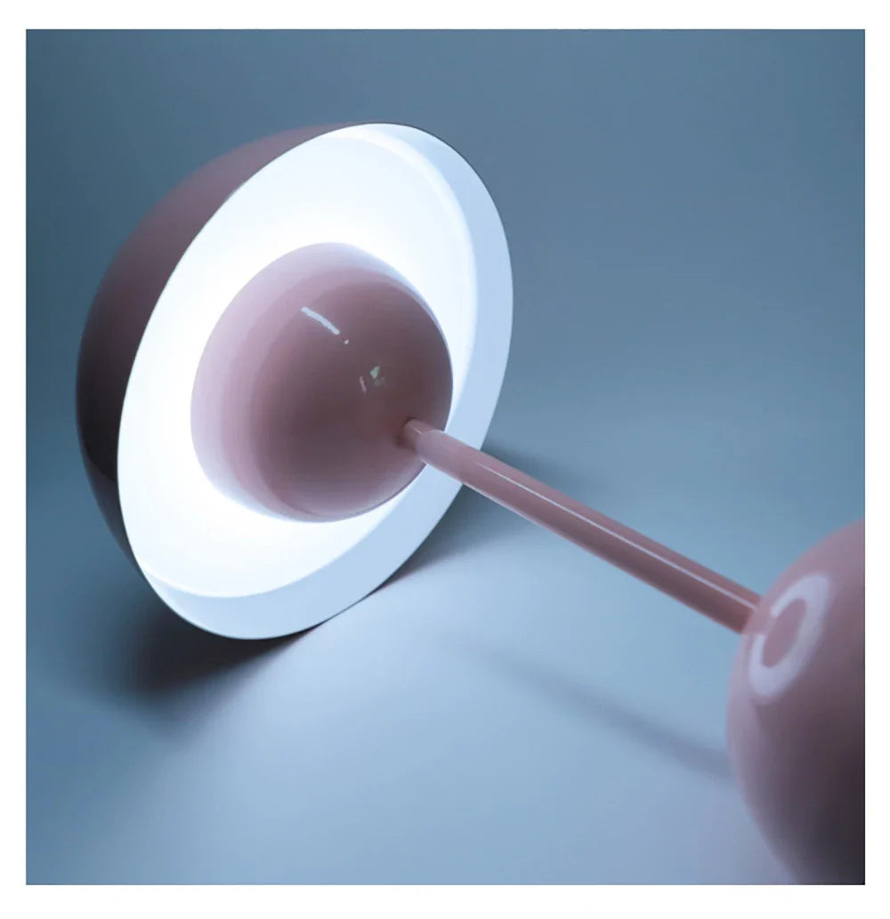 Rechargeable Mushroom Table Lamp | Modern LED Design with Dimmable Feature 2