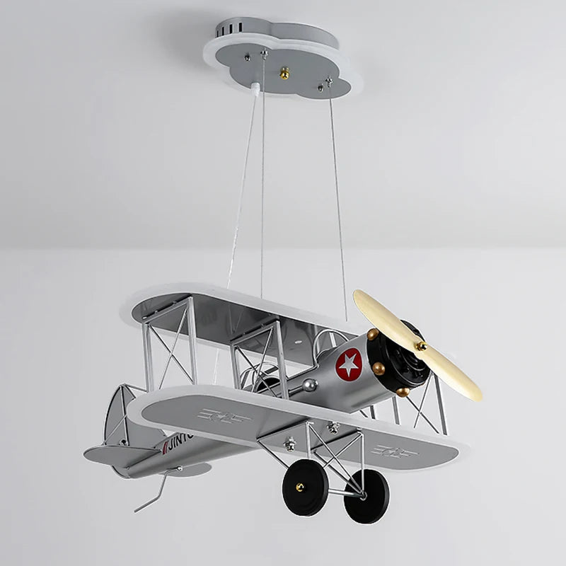 Kids Airplane Pendant Lamp | Vintage Design with LED Lighting 5