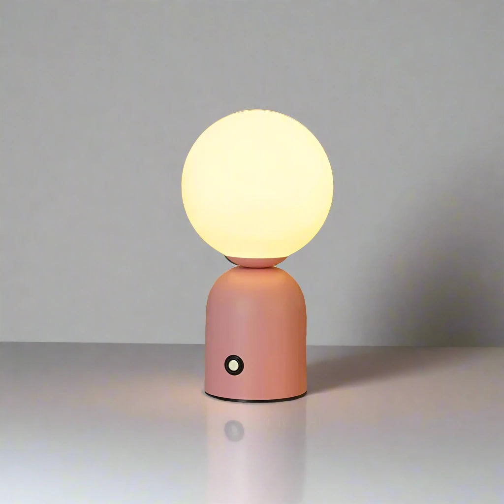 Nordic Table Lamp | Touch Dimming with Rechargeable Design 4