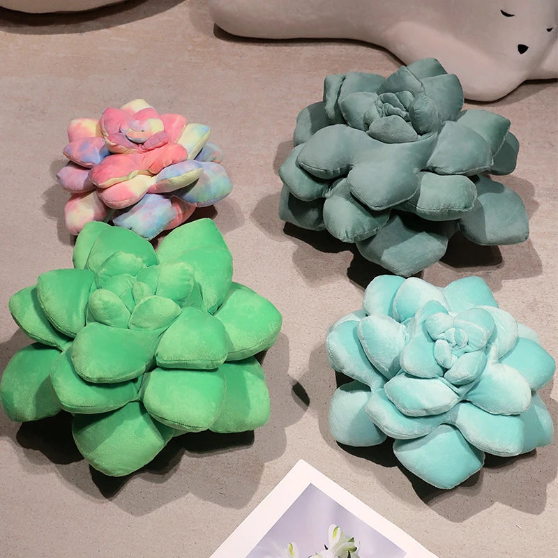 Succulent Plush Pillow | Soft and Cuddly Home Decor Companion 5