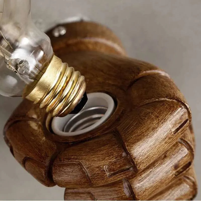 Wall-Mounted Industrial Lamp | Unique Robotic Hand Design 4