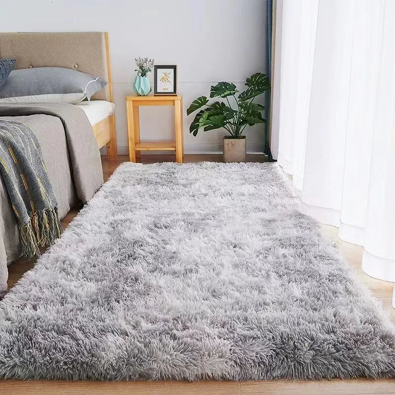 Plush Bedroom Rug | Soft Shaggy Texture with Anti-Slip Backing 3