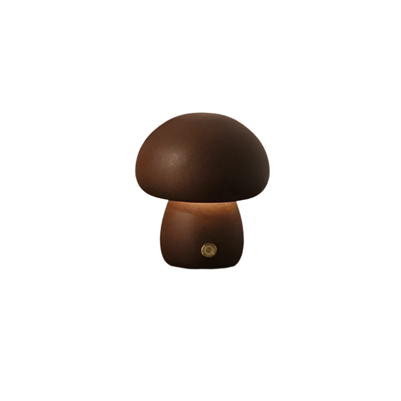 Mushroom Table Lamp | Rechargeable LED with Dimmable Light 9