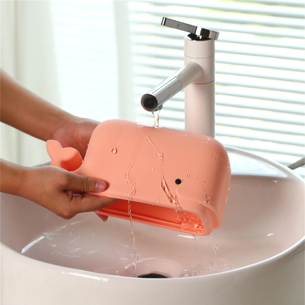 Kawaii Whale Tissue Box Cover | Soft Silicone Design for Fun Decor 7