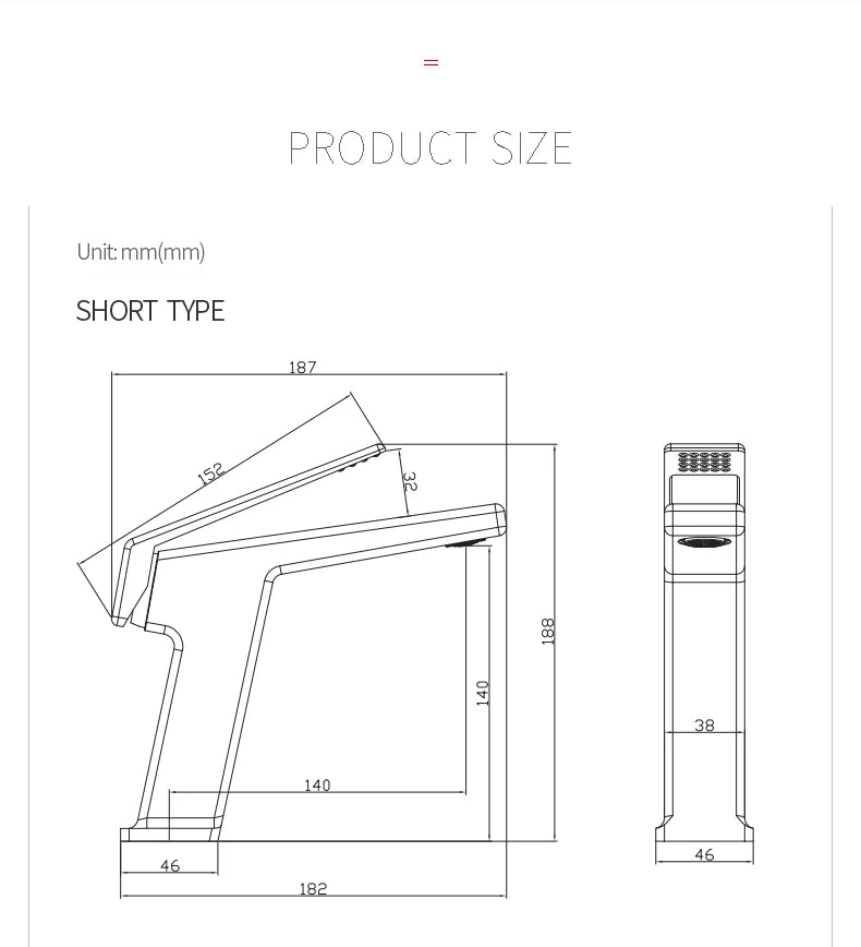 Bathroom Faucet | Single Lever Design with Ceramic Disc Valve 10