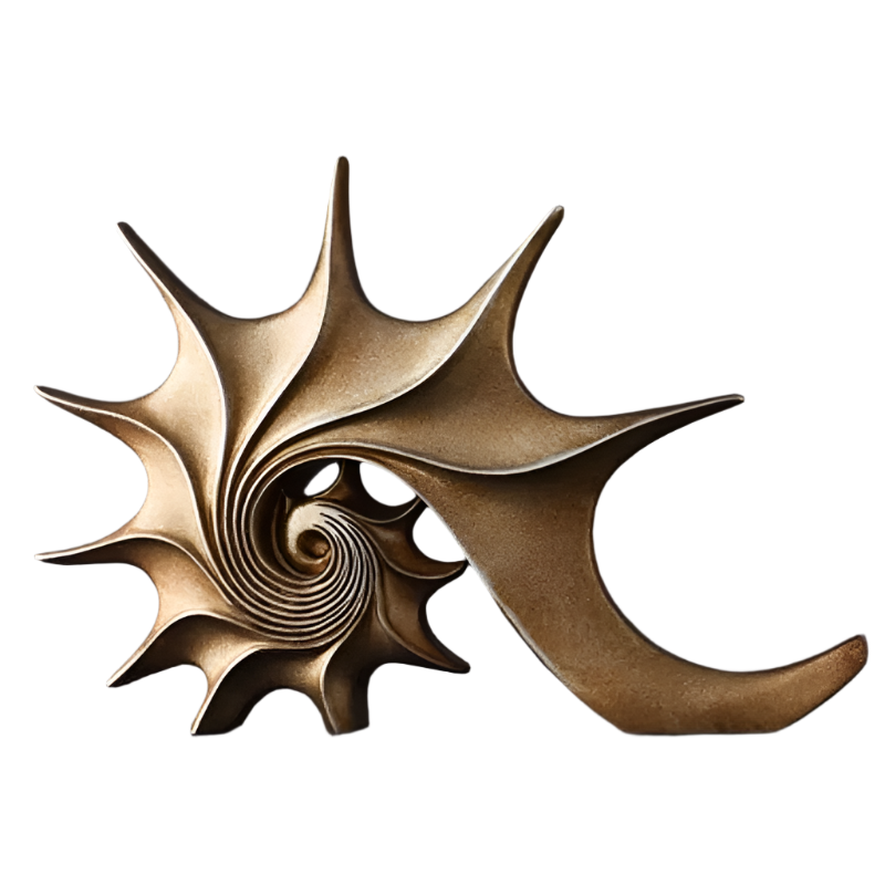 Conch Sculpture | Luxurious Ocean-Inspired Home Decor 5