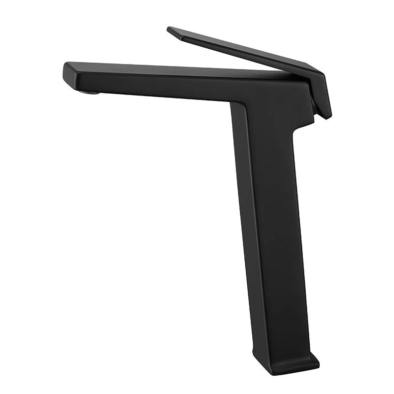 Tall Single Lever Bathroom Faucet | Sleek Modern Design for Style 8