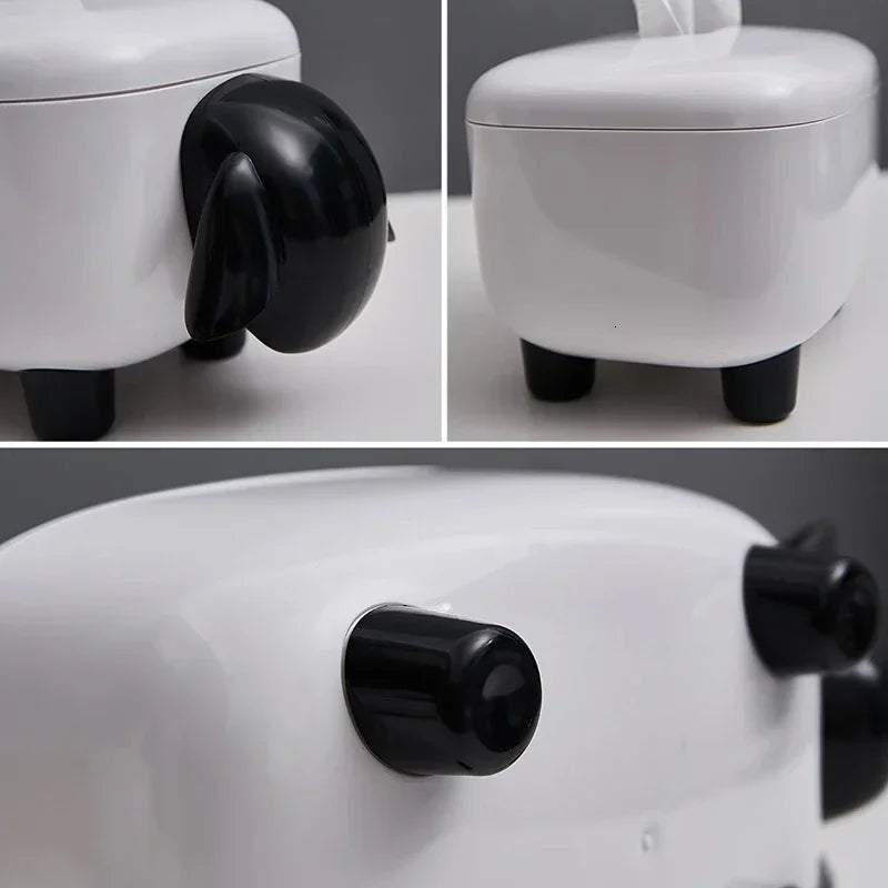 Sheep Tissue Box Cover | Playful Design for Home Decor 5