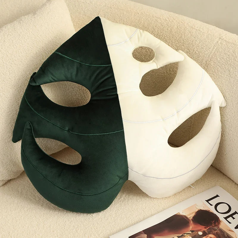Leaf-Shaped Plush Pillow | Soft and Cuddly Nature-Inspired Decor 5