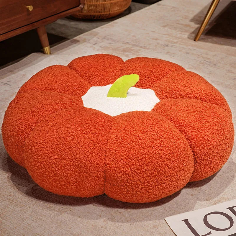 Large Pumpkin Cushion | Soft Plush Decor for Halloween and Fall 4