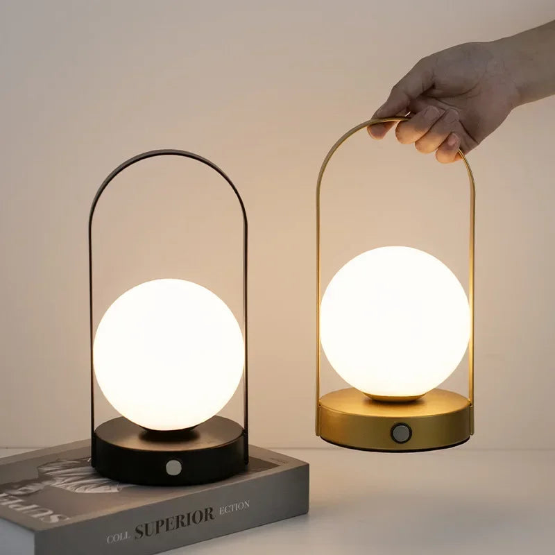 Portable Rechargeable Table Lamp | Waterproof Design with Touch Control 5