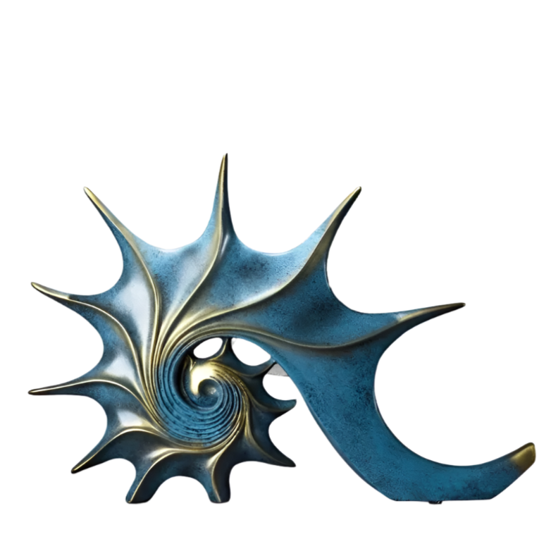 Conch Sculpture | Luxurious Ocean-Inspired Home Decor 6