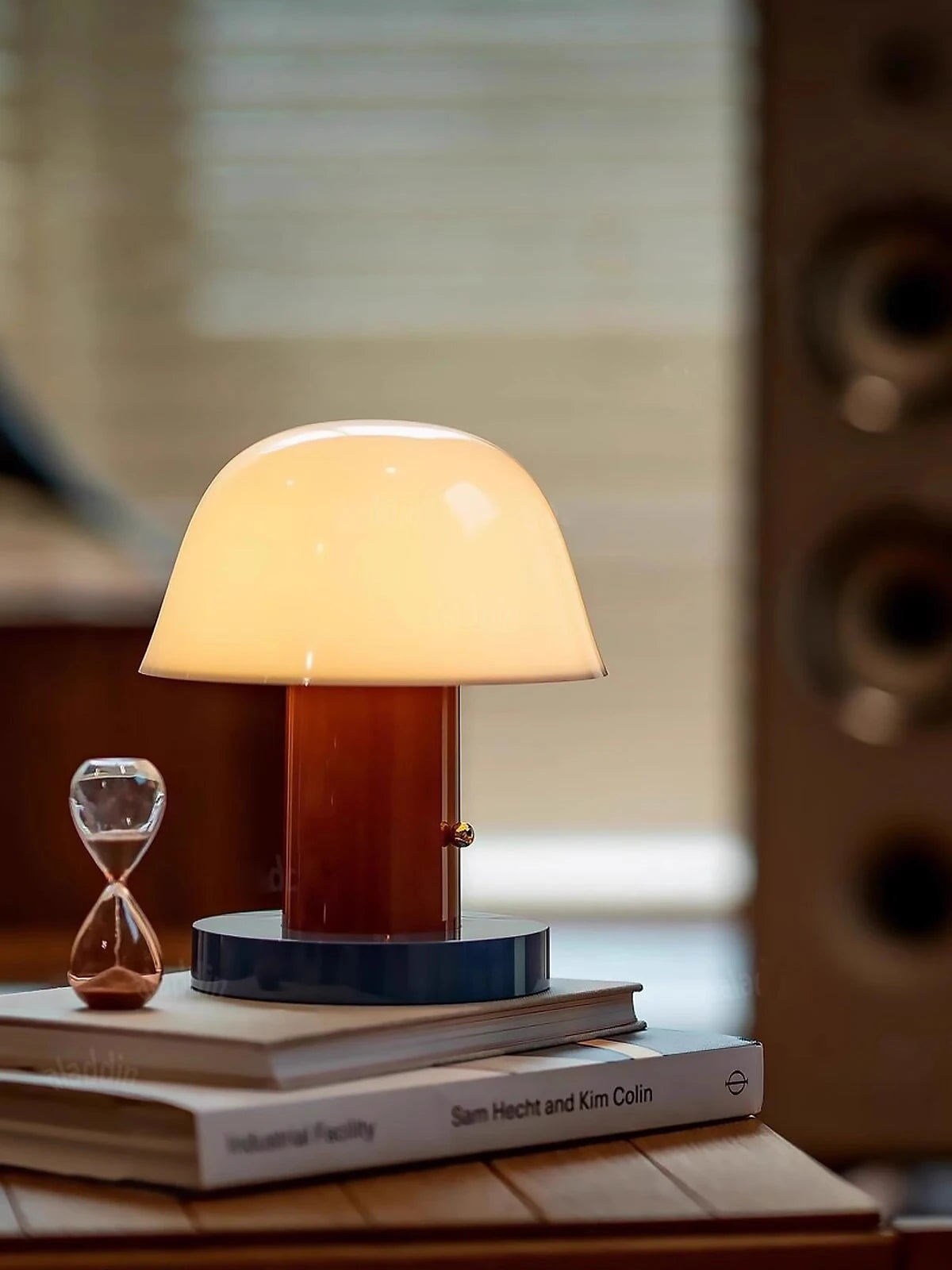 Nordic Mushroom Lamp | Wireless Touch-Activated Dimmable Design 2