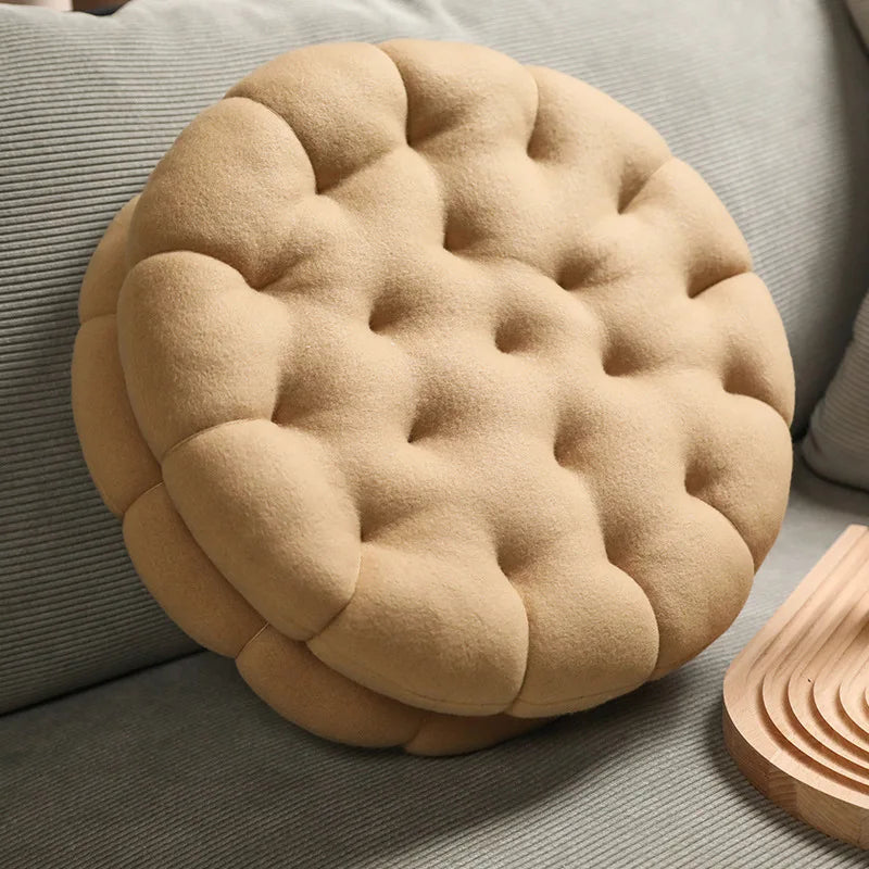 Cookies & Cream Cushion | Soft Plush Throw Pillow for Playful Decor 6