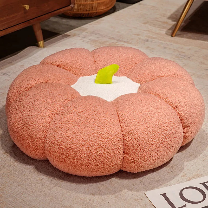 Large Pumpkin Cushion | Soft Plush Decor for Halloween and Fall 7