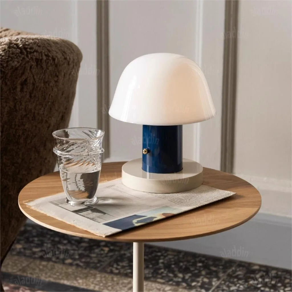 Nordic Mushroom Lamp | Wireless Touch-Activated Dimmable Design 6