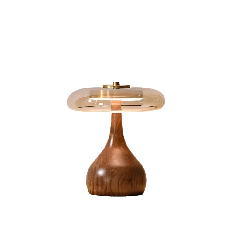 Retro Table Lamp | Vintage Glass Design with Energy-Efficient LED 5