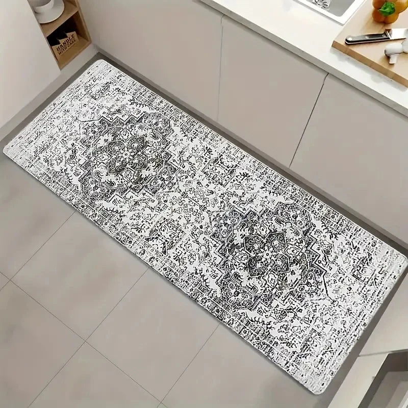 Bohemian Kitchen Runner Rug | Soft Microfiber with Anti-Slip Backing 3